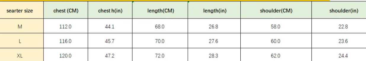 Sizing Guide